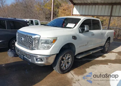 2017 Nissan Titan Xd Sl Diesel z USA, uszkodzony, nr VIN 1N6BA1F41HN511573